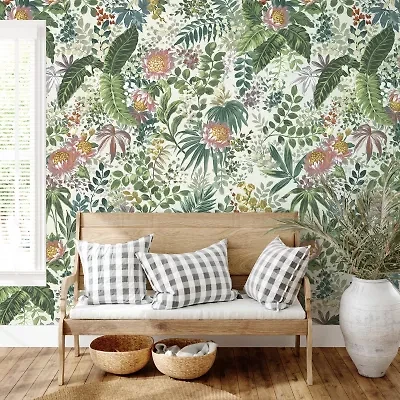 Tempaper Beverly Floral Mural Wallpaper