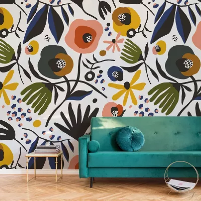 Tempaper Secret Garden Mural Wallpaper