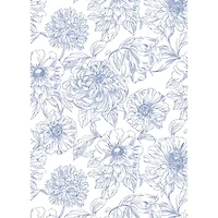 Tempaper Floral Blooms Mural Wallpaper