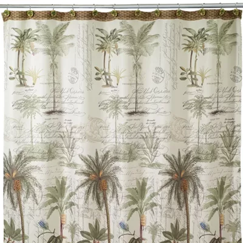 Avanti Colony Palm Shower Curtain