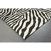 Liora Manne Visions I Zebra Animal Indoor Outdoor Square Area Rug