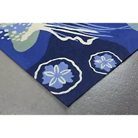 Liora Manne Capri Jelly Fish Hand Tufted Rectangular Rugs
