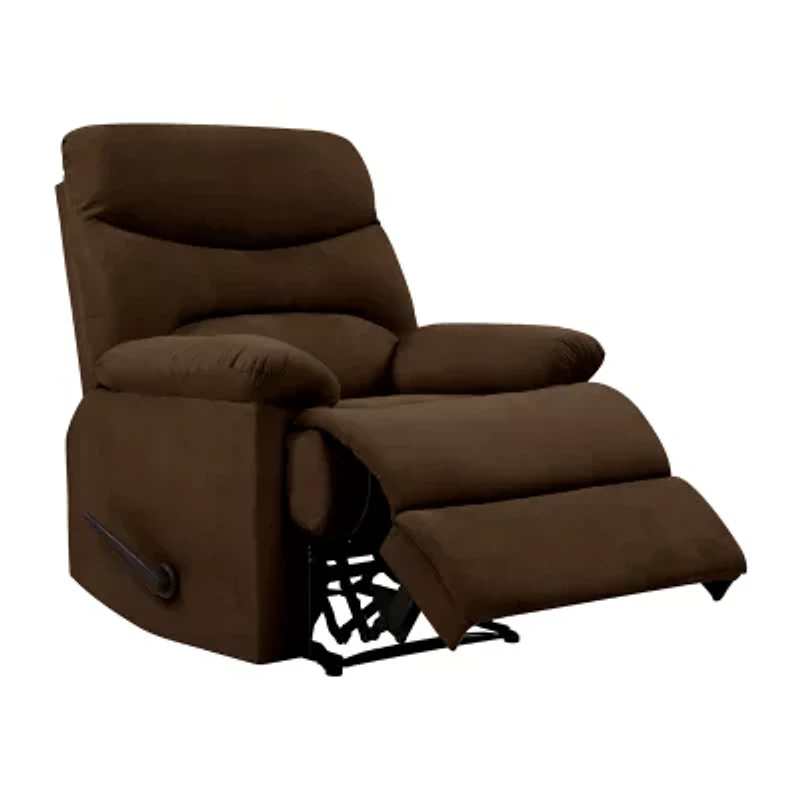 ProLounger Smith Wall Hugger Recliner Stain Resistant Microfiber with Ultra Padded Armrests