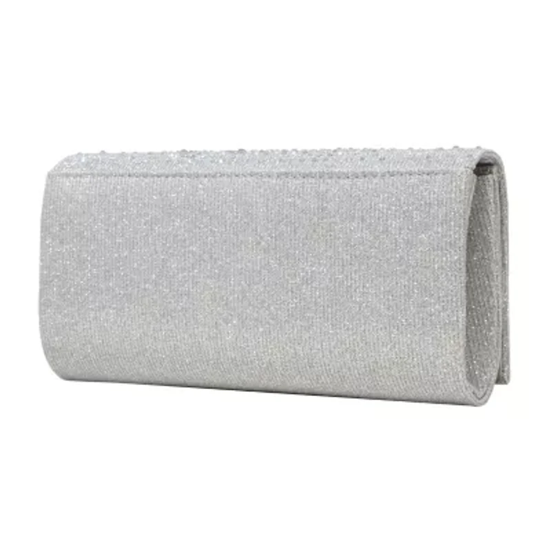 Gunne Sax by Jessica McClintock Chloe Scattered Stones Clutch Evening Bag
