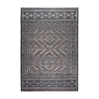 Amer Rugs Winterrose Geometric Hand Knotted Indoor Rectangular Accent Rug