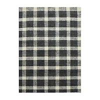 Amer Rugs Travelia Kae Plaid Hand Tufted Indoor Rectangular Accent Rug