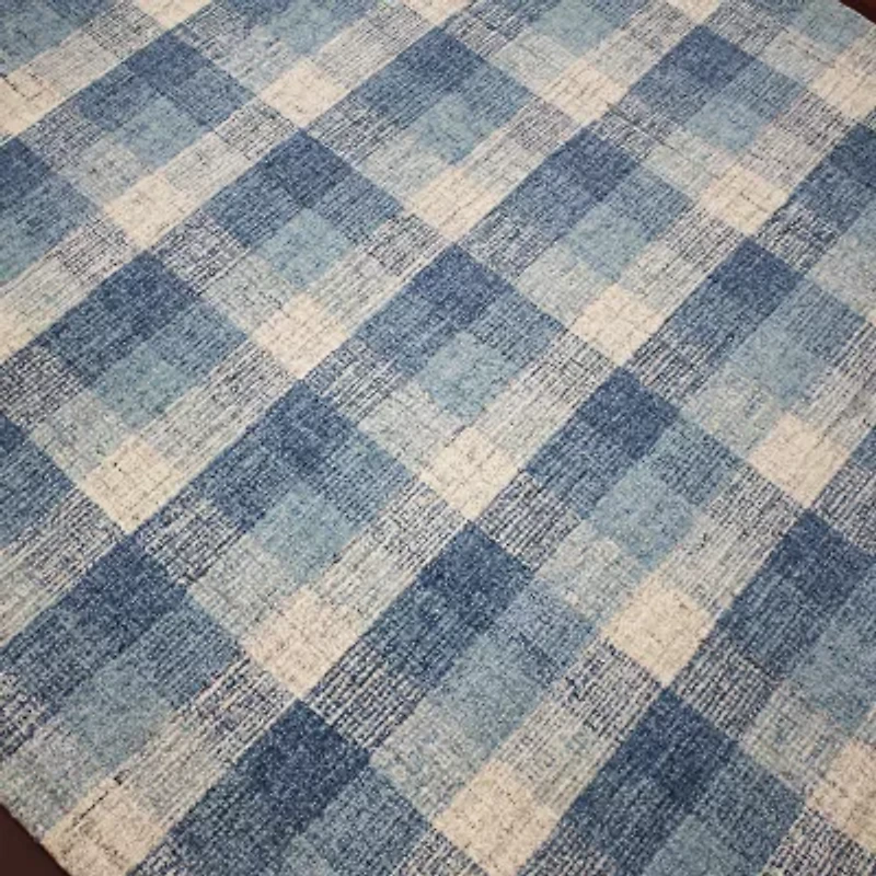 Amer Rugs Travelia Kae Plaid Hand Tufted Indoor Rectangular Accent Rug