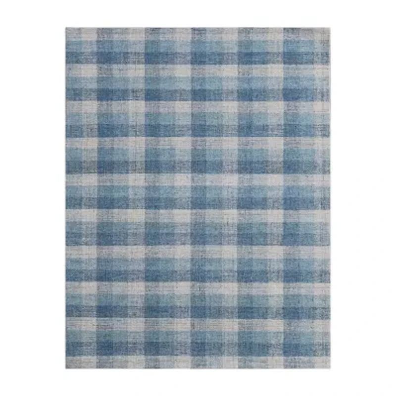 Amer Rugs Travelia Kae Plaid Hand Tufted Indoor Rectangular Accent Rug