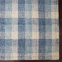 Amer Rugs Travelia Kae Plaid Hand Tufted Indoor Rectangular Accent Rug