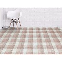 Amer Rugs Travelia Kae Plaid Hand Tufted Indoor Rectangular Accent Rug
