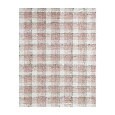 Amer Rugs Travelia Kae Plaid Hand Tufted Indoor Rectangular Accent Rug
