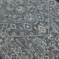 Amer Rugs Vermusia Medallion Hand Tufted Indoor Rectangular Accent Rug