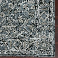 Amer Rugs Vermusia Medallion Hand Tufted Indoor Rectangular Accent Rug