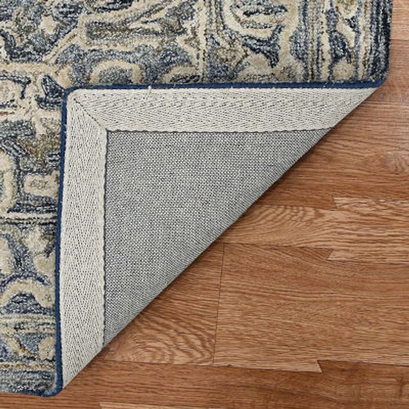 Amer Rugs Vermusia Medallion Hand Tufted Indoor Rectangular Accent Rug