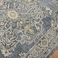 Amer Rugs Vermusia Medallion Hand Tufted Indoor Rectangular Accent Rug