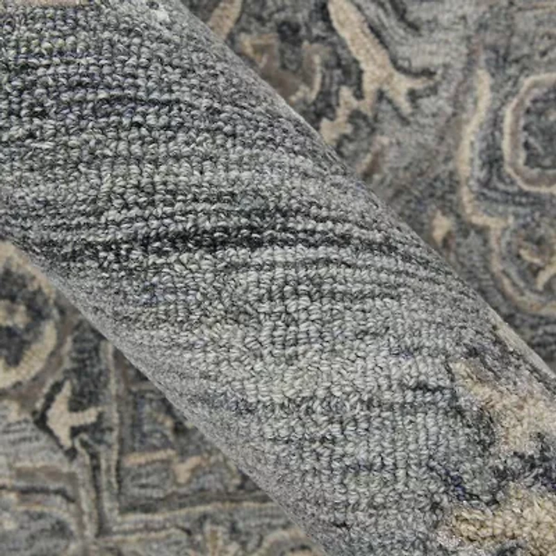 Amer Rugs Vermusia Medallion Hand Tufted Indoor Rectangular Accent Rug