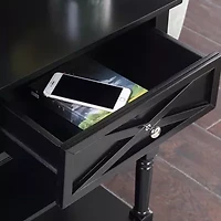 Country Living Room Collection 2-Drawer Console Table