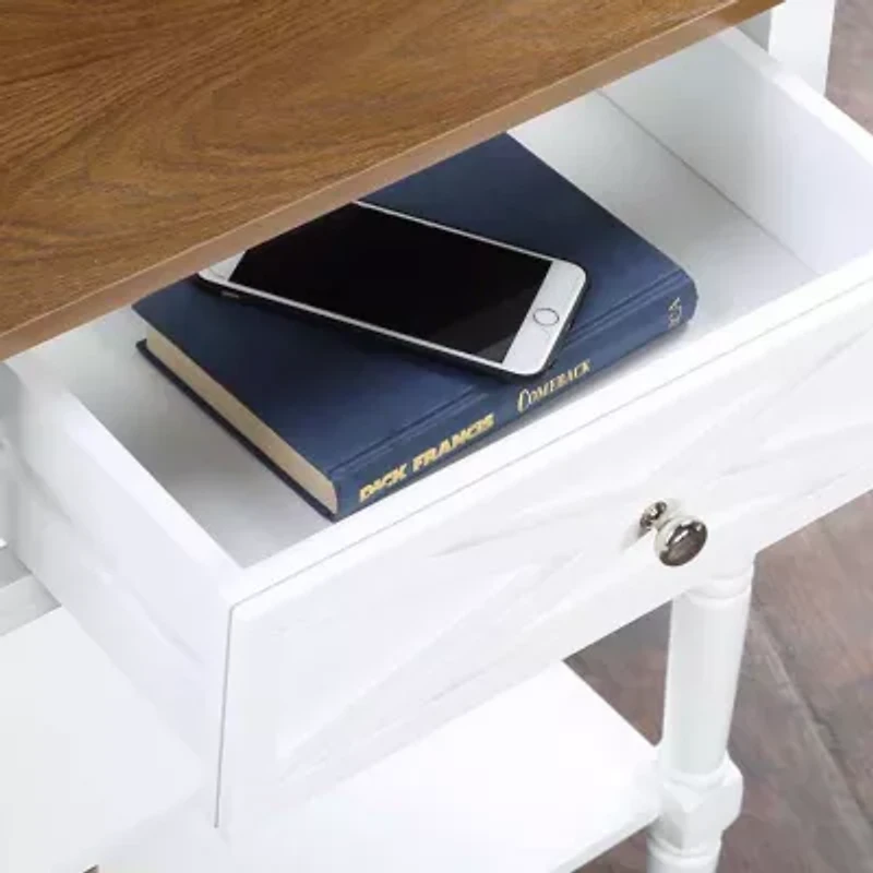 Country Living Room Collection 2-Drawer Console Table