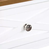 Country Living Room Collection 2-Drawer Console Table