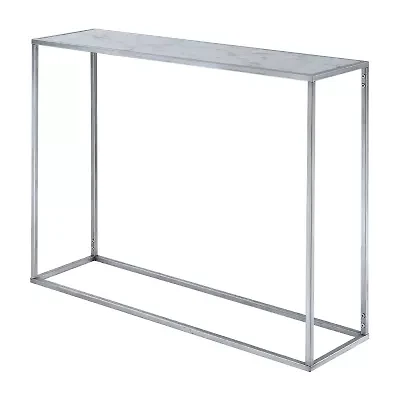 Gold Living Room Collection Console Table