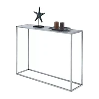 Gold Living Room Collection Console Table