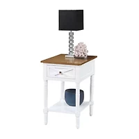 Country Oxford 1-Drawer End Table