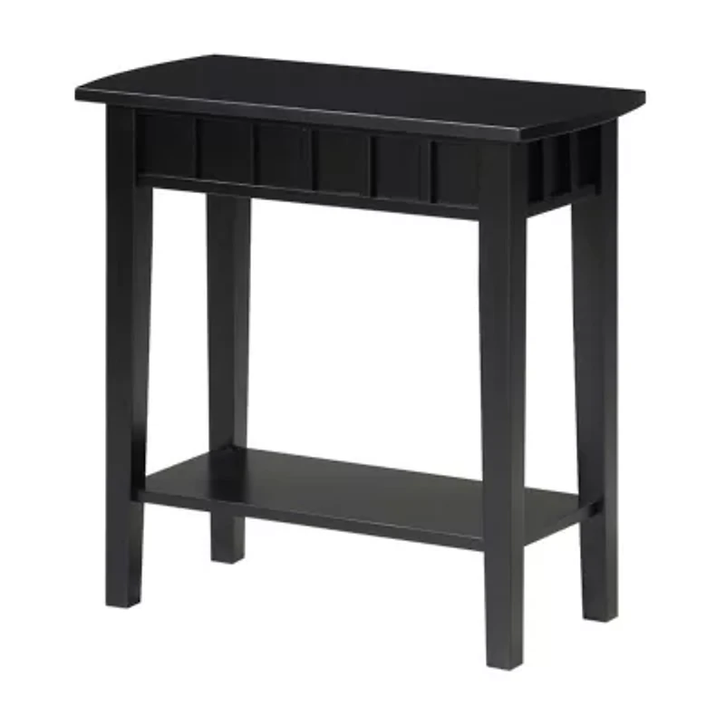 Dennis End Table with Shelf