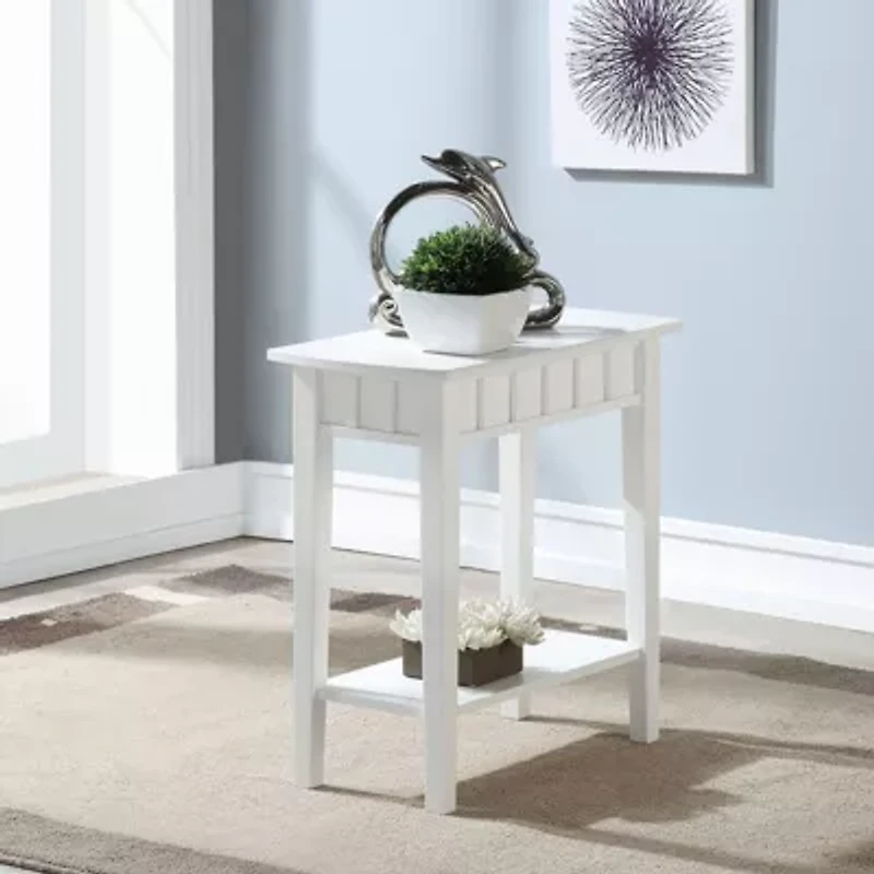Dennis End Table with Shelf