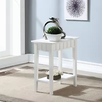 Dennis End Table with Shelf