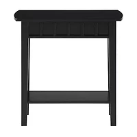 Dennis End Table with Shelf