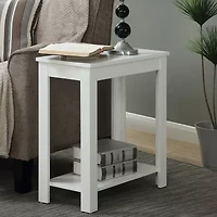 Convenience Concepts Baja Living Room Collection Storage Chairside Table