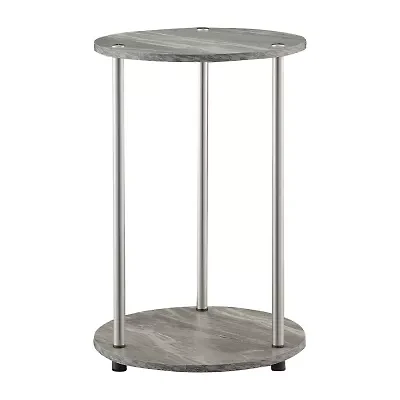 No Tools Living Room Collection Storage End Table