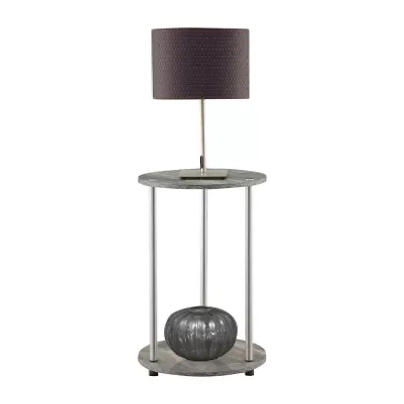 No Tools Living Room Collection Storage End Table
