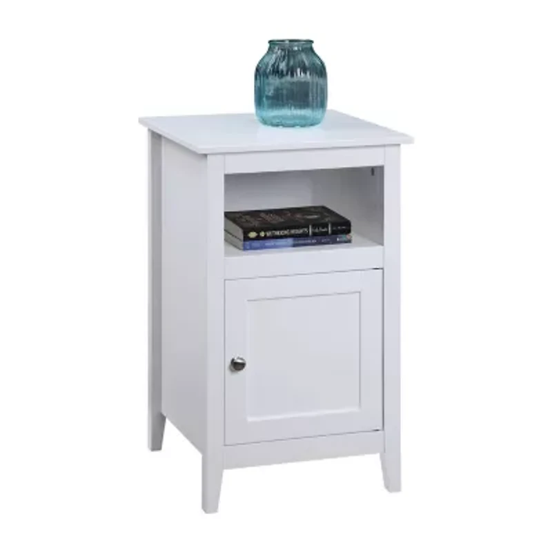 Convenience Concepts Designs2go Living Room Collection Storage End Table