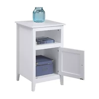 Convenience Concepts Designs2go Living Room Collection Storage End Table