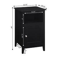 Designs2go Living Room Collection Storage End Table
