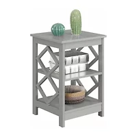 Convenience Concepts Diamond Living Room Collection Storage End Table