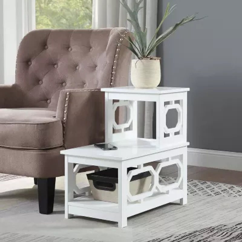 Convenience Concepts Omega Living Room Collection Storage End Table