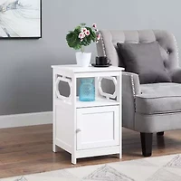 Convenience Concepts Omega Living Room Collection Storage End Table