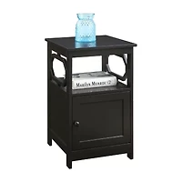 Omega Living Room Collection Storage End Table