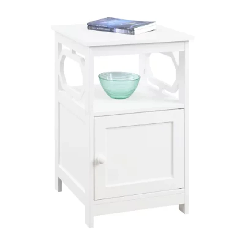 Convenience Concepts Omega Living Room Collection Storage End Table