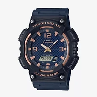 Casio Mens Black Strap Watch Aqs810w-2a3v