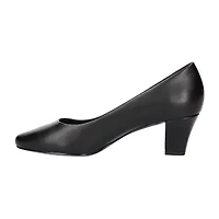 Easy Street Ballari Womens Round Stiletto Heel Pumps
