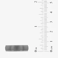 Mens 6MM Tantalum Wedding Band