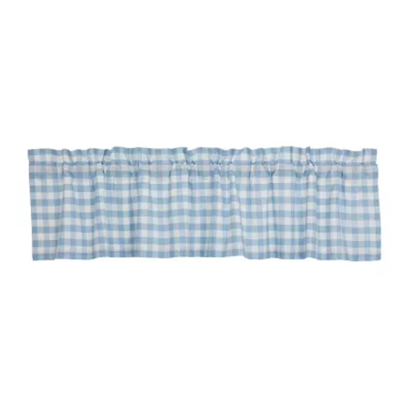 Annie Buffalo Check Rod Pocket Valance