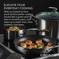 Circulon Steelshield Stainless Steel 2-pc. Cookware Set