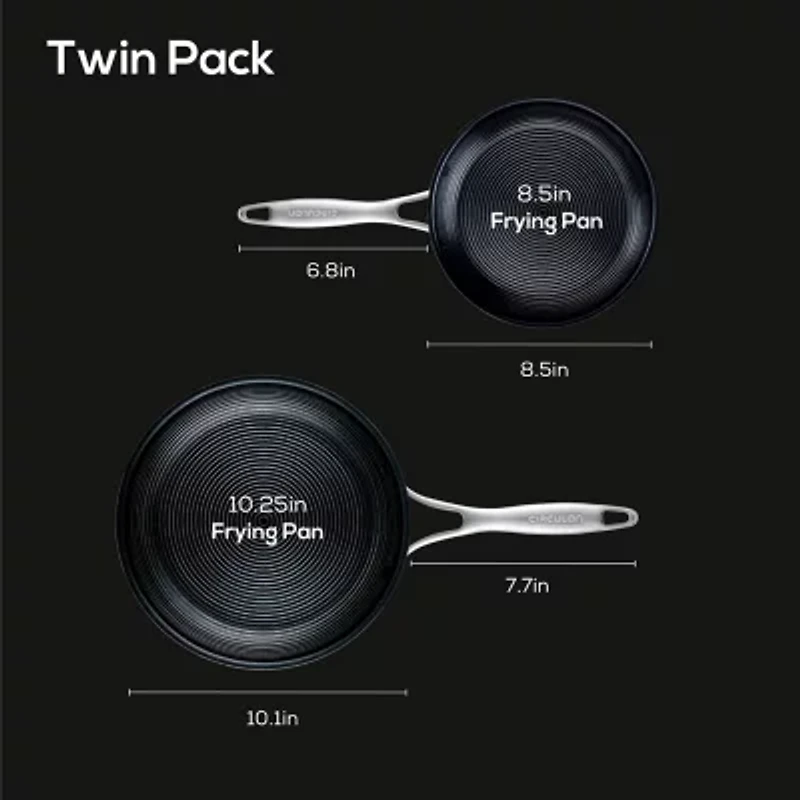 Circulon Steelshield Stainless Steel -pc. Cookware Set