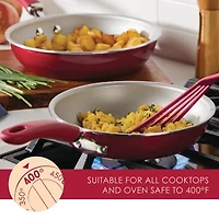 Rachael Ray Create Delicious 2-pc. Non-Stick Skillet Set
