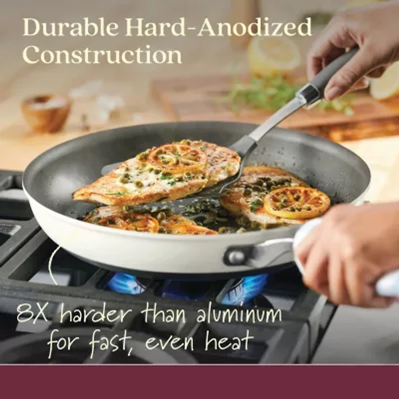 Anolon Achieve Hard Anodized 10-pc. Cookware Set