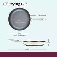 Anolon Achieve Hard Anodized 12" Skillet
